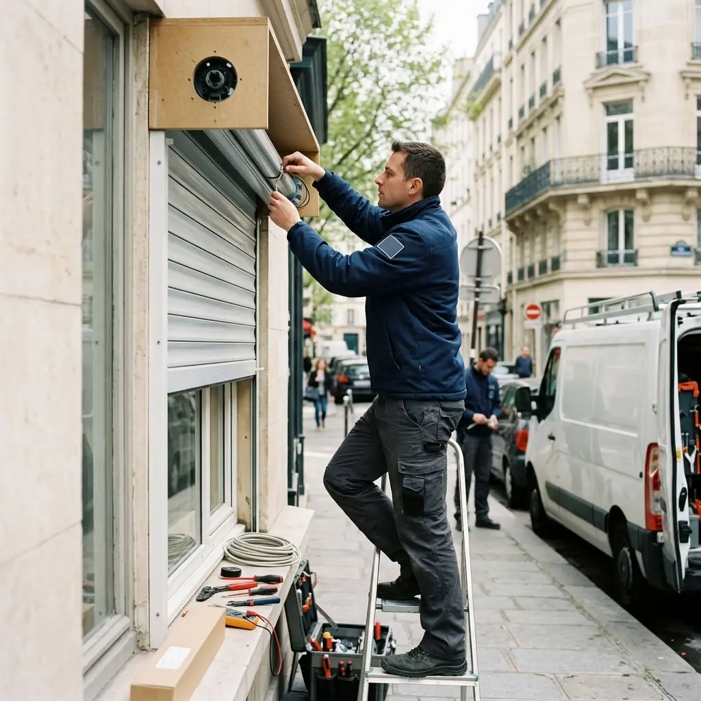 Pourquoi choisir nos services pour votre moteur de volet roulant à Paris 10e