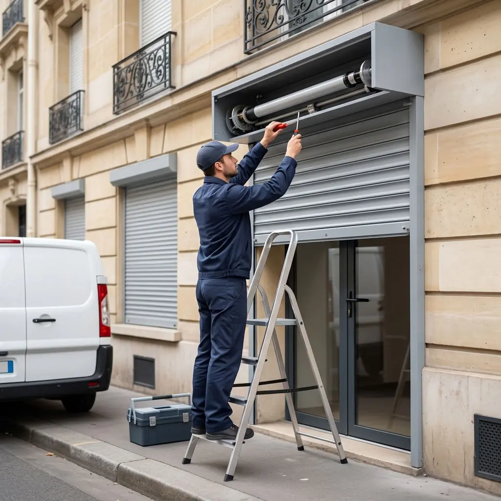 Notre processus de réparation de moteur de volet roulant