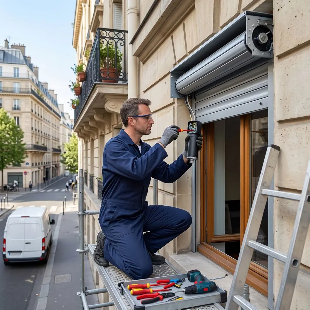 Bonnes pratiques à suivre quand votre volet roulant se bloque à Paris 14