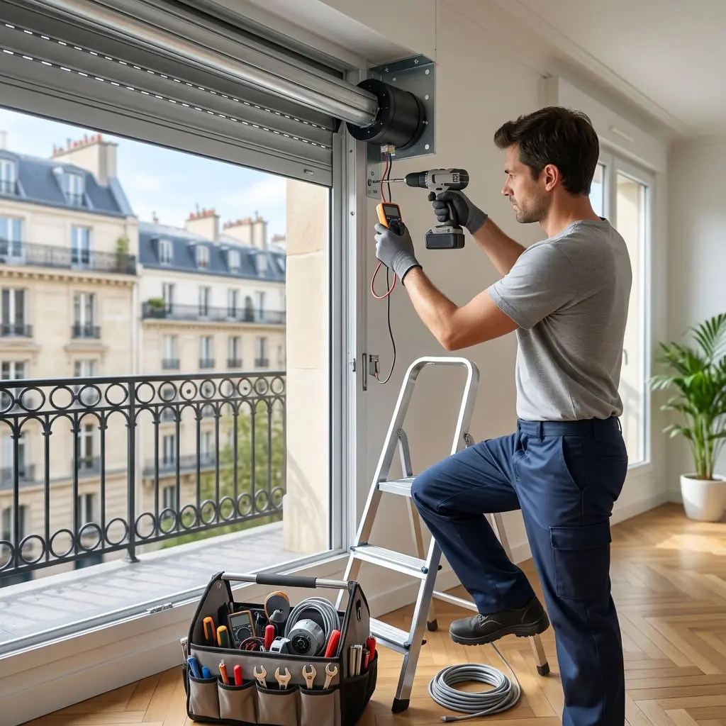 Pourquoi choisir notre service de moteur de volet roulant à Paris 16