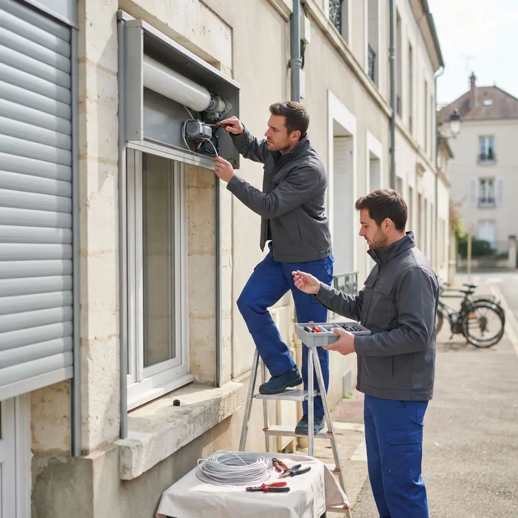 Pourquoi choisir notre service de moteur de volet roulant à Melun