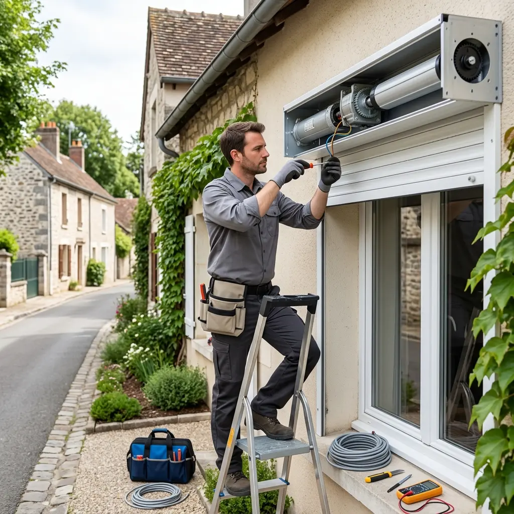 Comment réagir face à un volet roulant bloqué ?