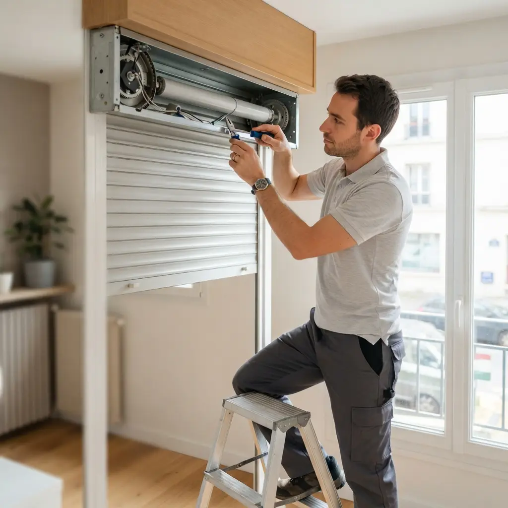 Comment se déroule la prise en charge d’un moteur de volet roulant à Malakoff