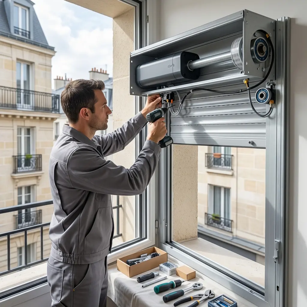 Notre méthode pour un moteur de volet roulant sale à Levallois-Perret