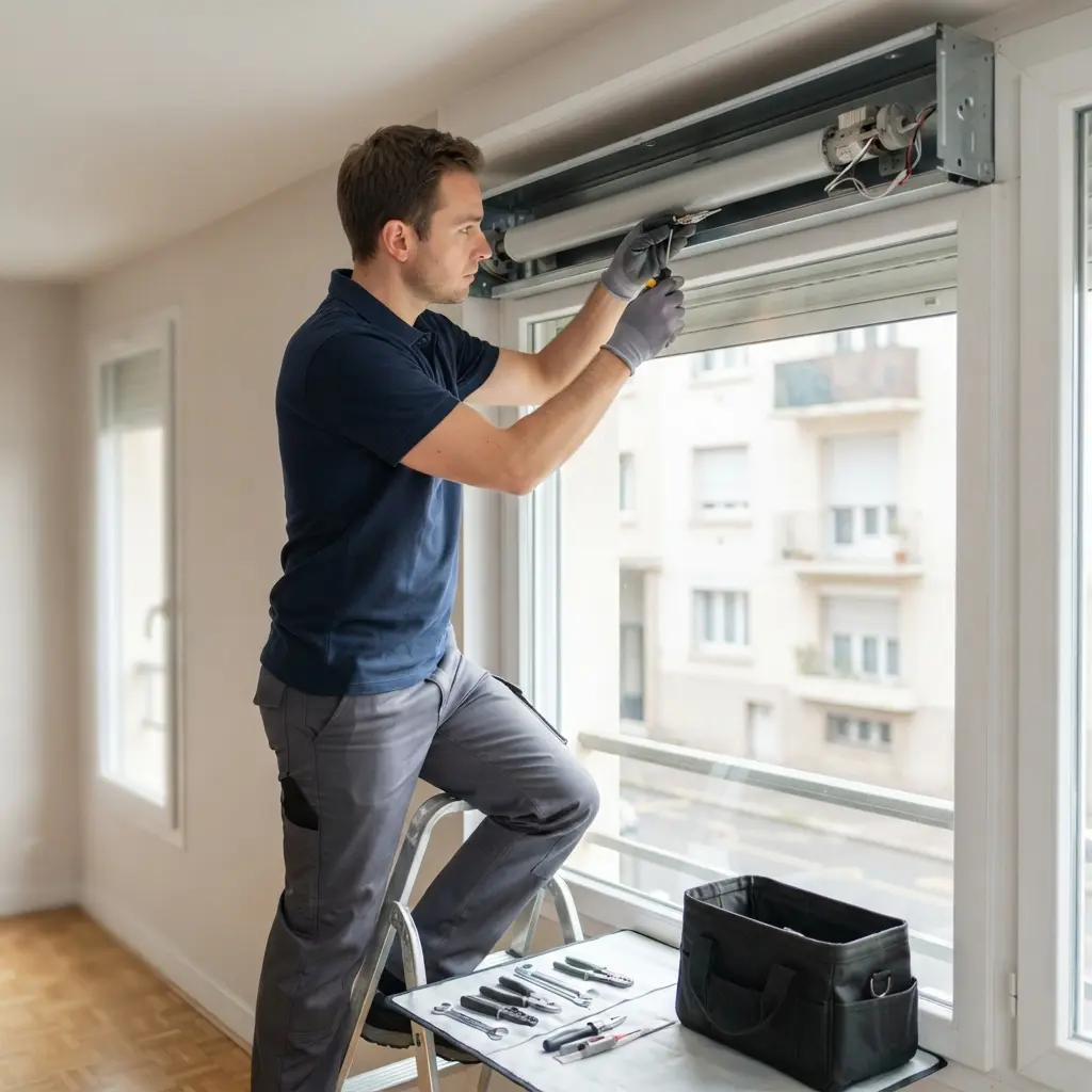 Comment se déroule le remplacement du moteur à Puteaux ?