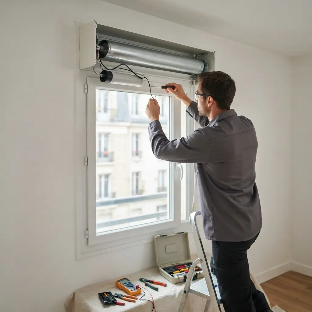Bons gestes à Raincy pour un moteur de volet roulant efficace