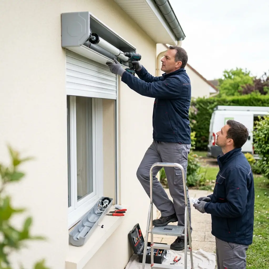 Pannes courantes de motorisation de volet roulant dans le Val-d'Oise