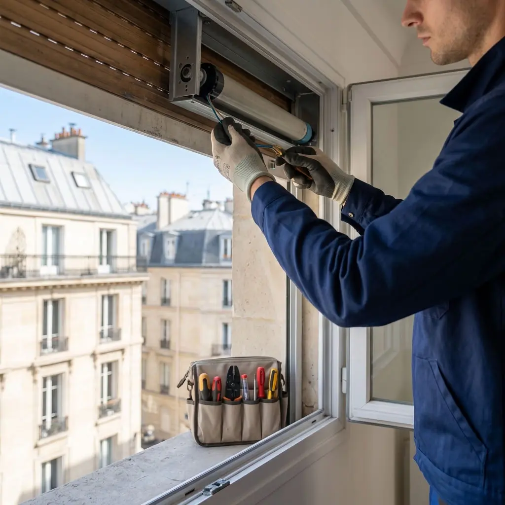 Bons réflexes à adopter si votre volet est bloqué à Paris 4e
