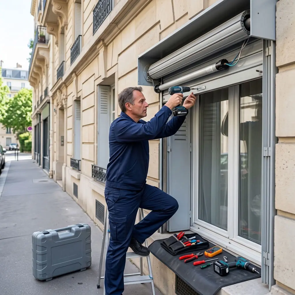 Motorisation de volet roulant Paris 19 (75019)