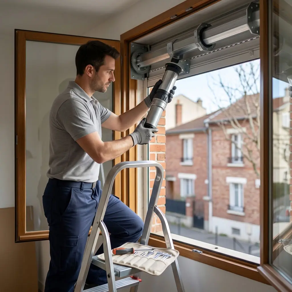 Une installation précise et professionnelle