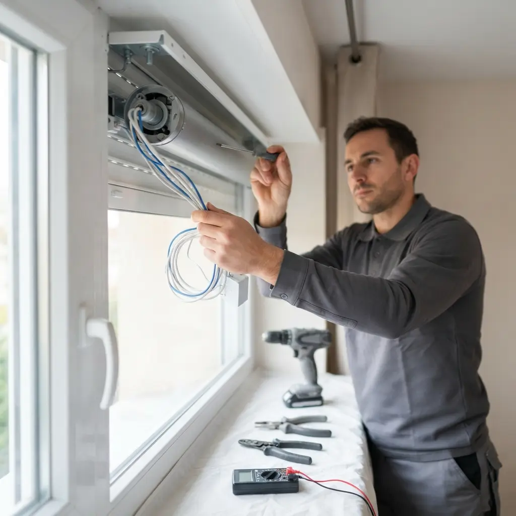 Une installation réalisée avec précision