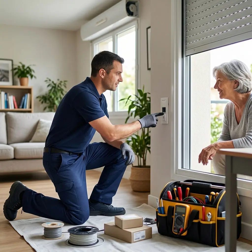 Une installation professionnelle pour une tranquillité durable