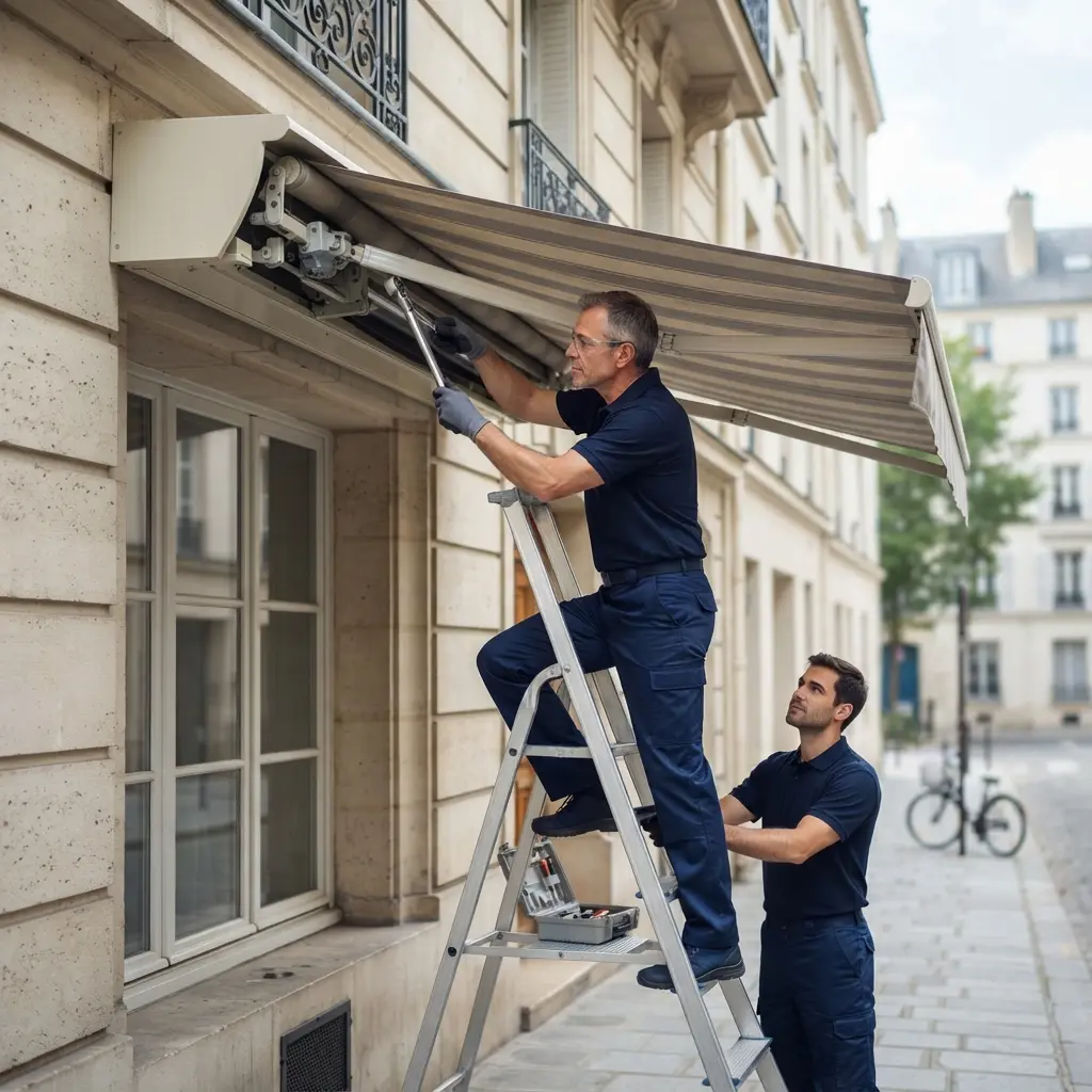 Toile déchirée ou percée