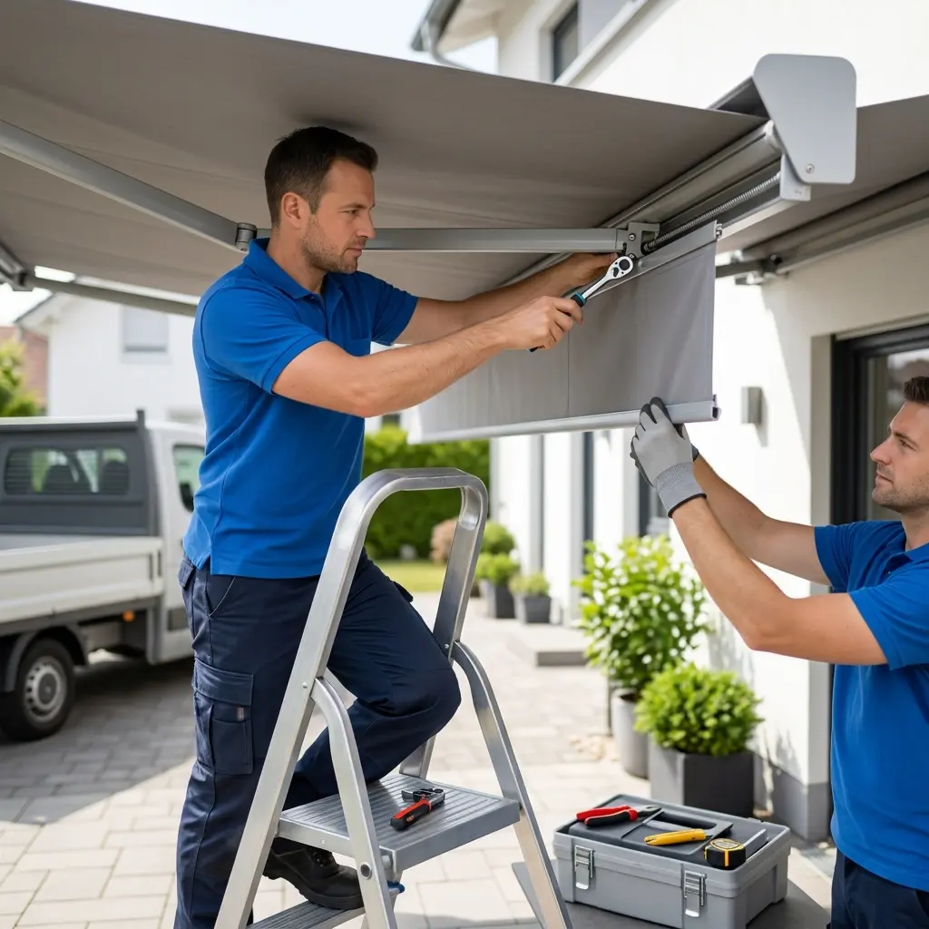 Les bons gestes à adopter en cas de panne de votre store banne