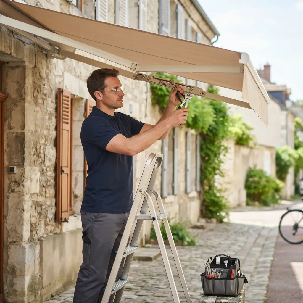 Pourquoi choisir notre service en réparation store banne à Senlis pour votre sécurité