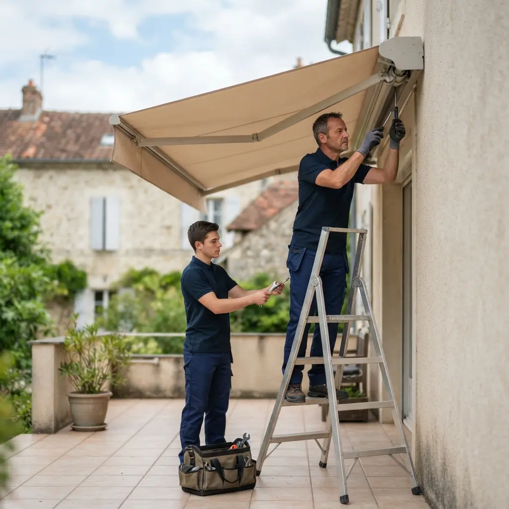 Une approche technique pour restaurer votre store banne