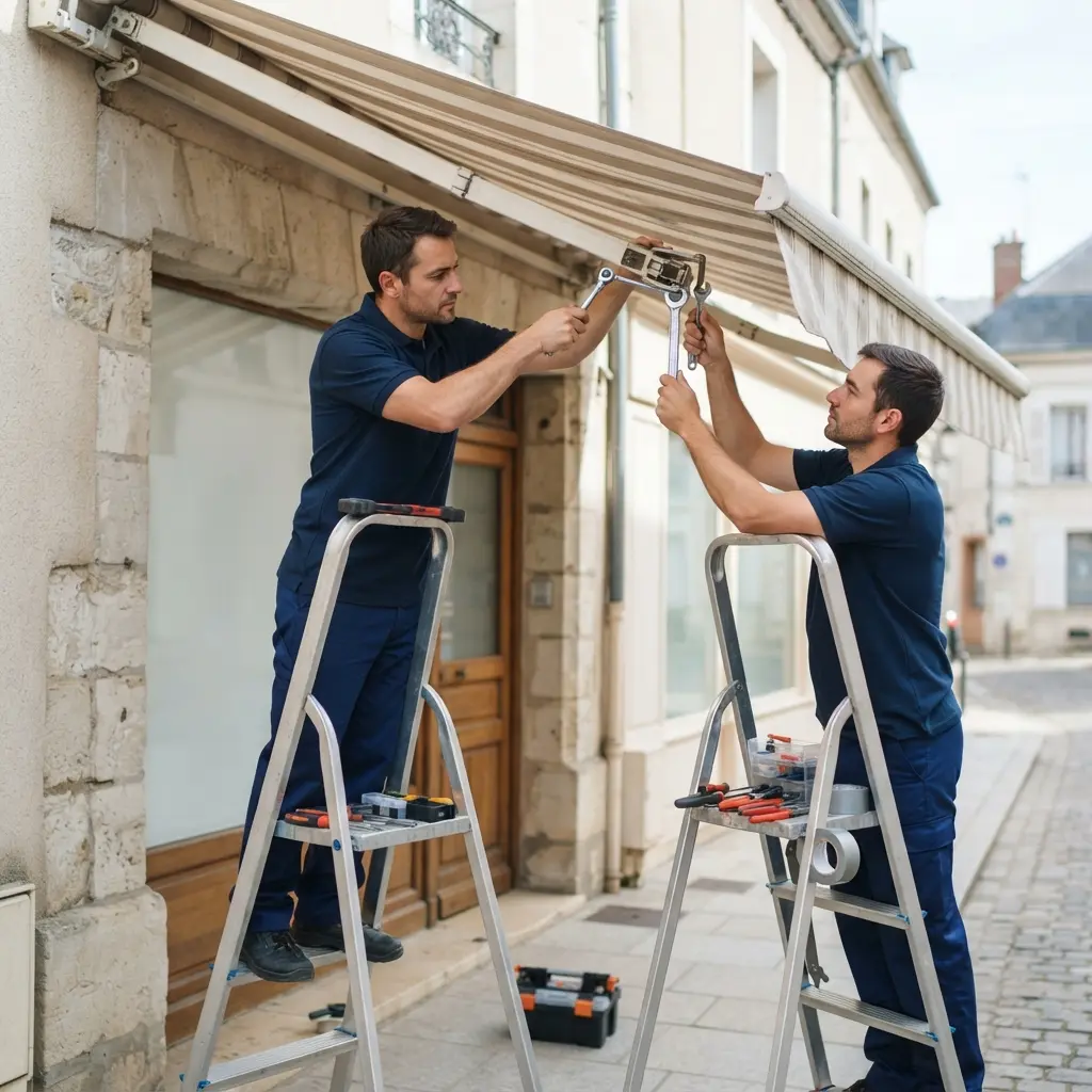 Assurez votre tranquillité d’esprit avec notre réparation store banne