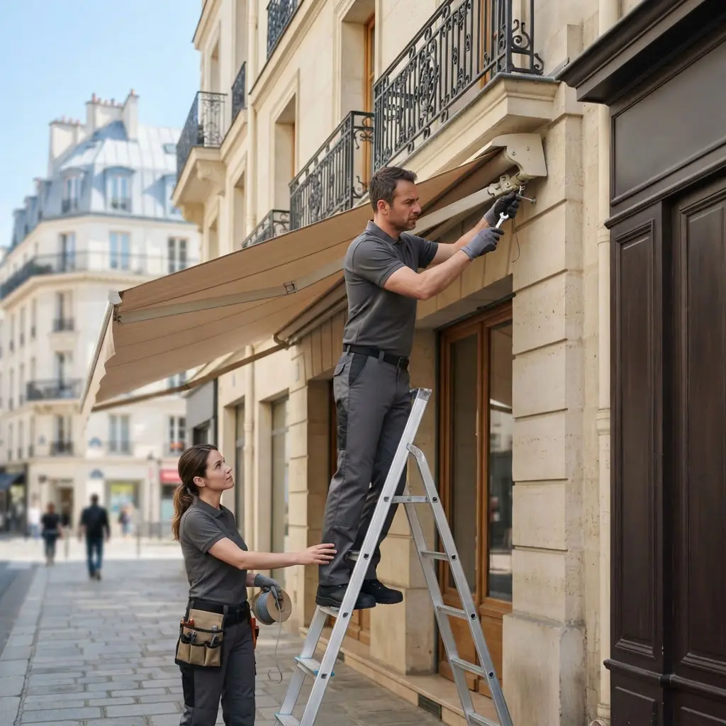 Bons réflexes à Paris 1 pour protéger votre store banne