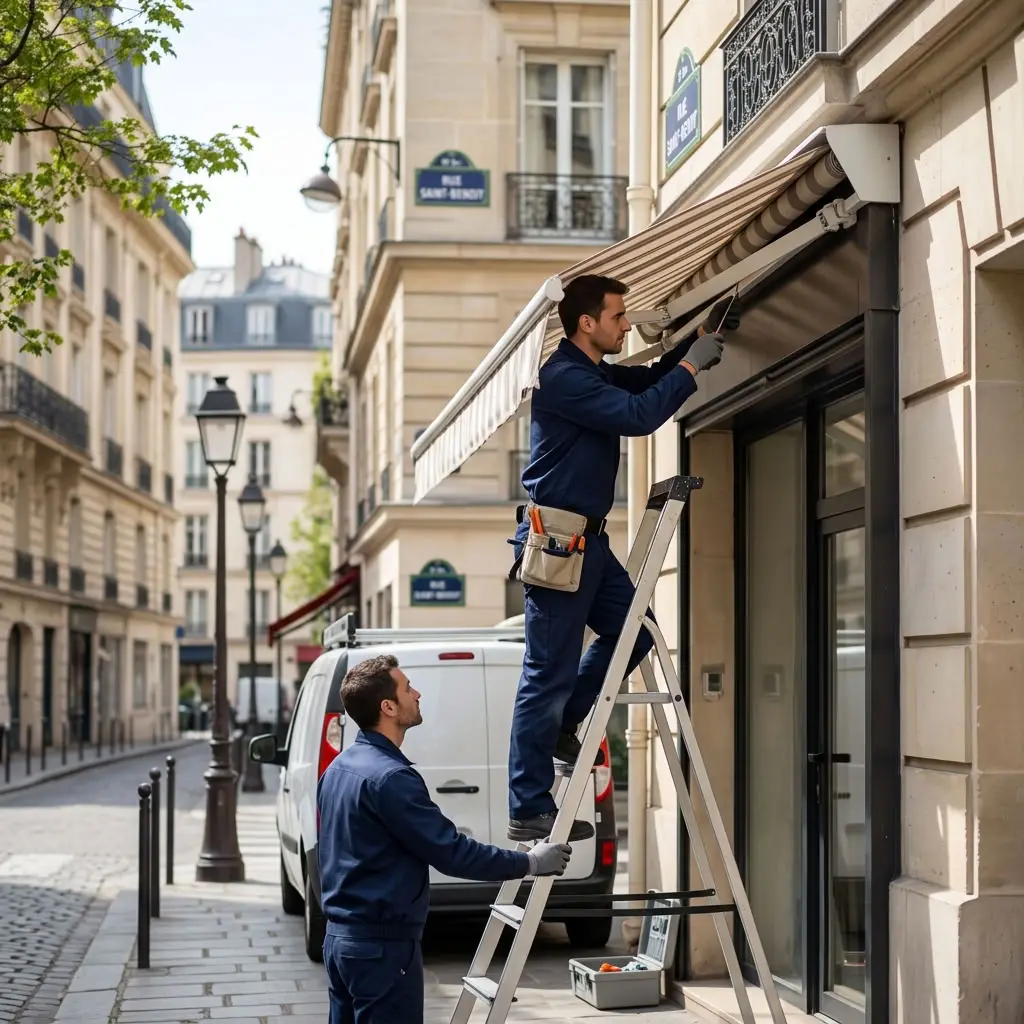Recommandations préventives pour votre store banne à Paris 6