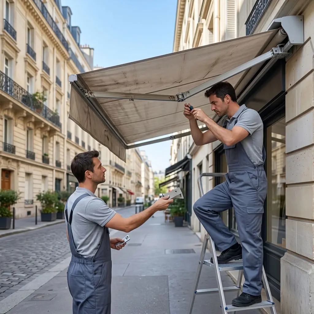 Garanties de qualité pour votre store banne à Paris 6