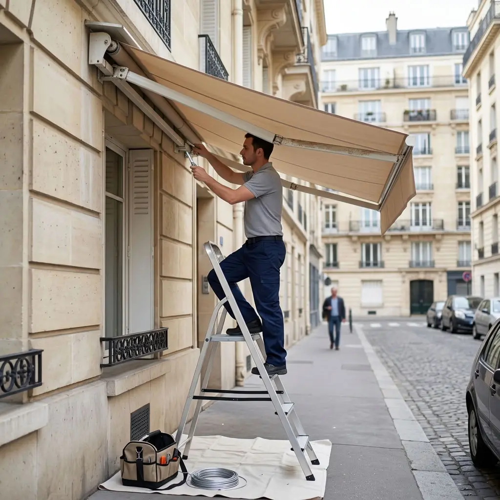 Réponses rapides en cas de dysfonctionnement de votre store banne à Paris 13