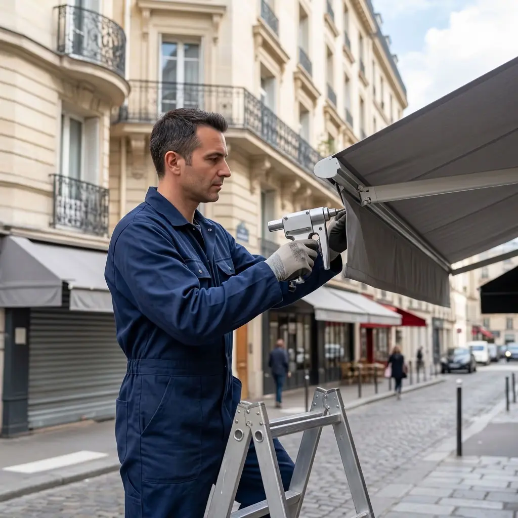 Pourquoi nous choisir à Paris 15 pour la réparation de votre store banne souple