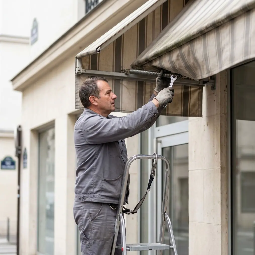 Pourquoi choisir la réparation store banne de notre équipe à Paris 19e ?