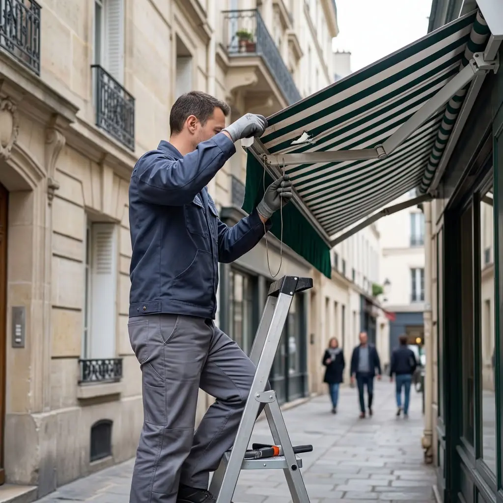 Restez serein grâce à notre service de réparation store banne à Paris 19
