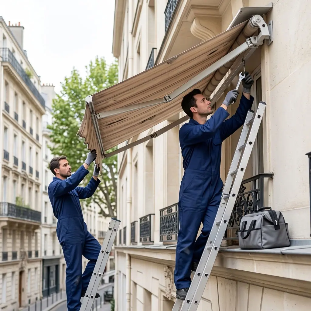 Pourquoi nous choisir pour votre réparation store banne à Paris 20