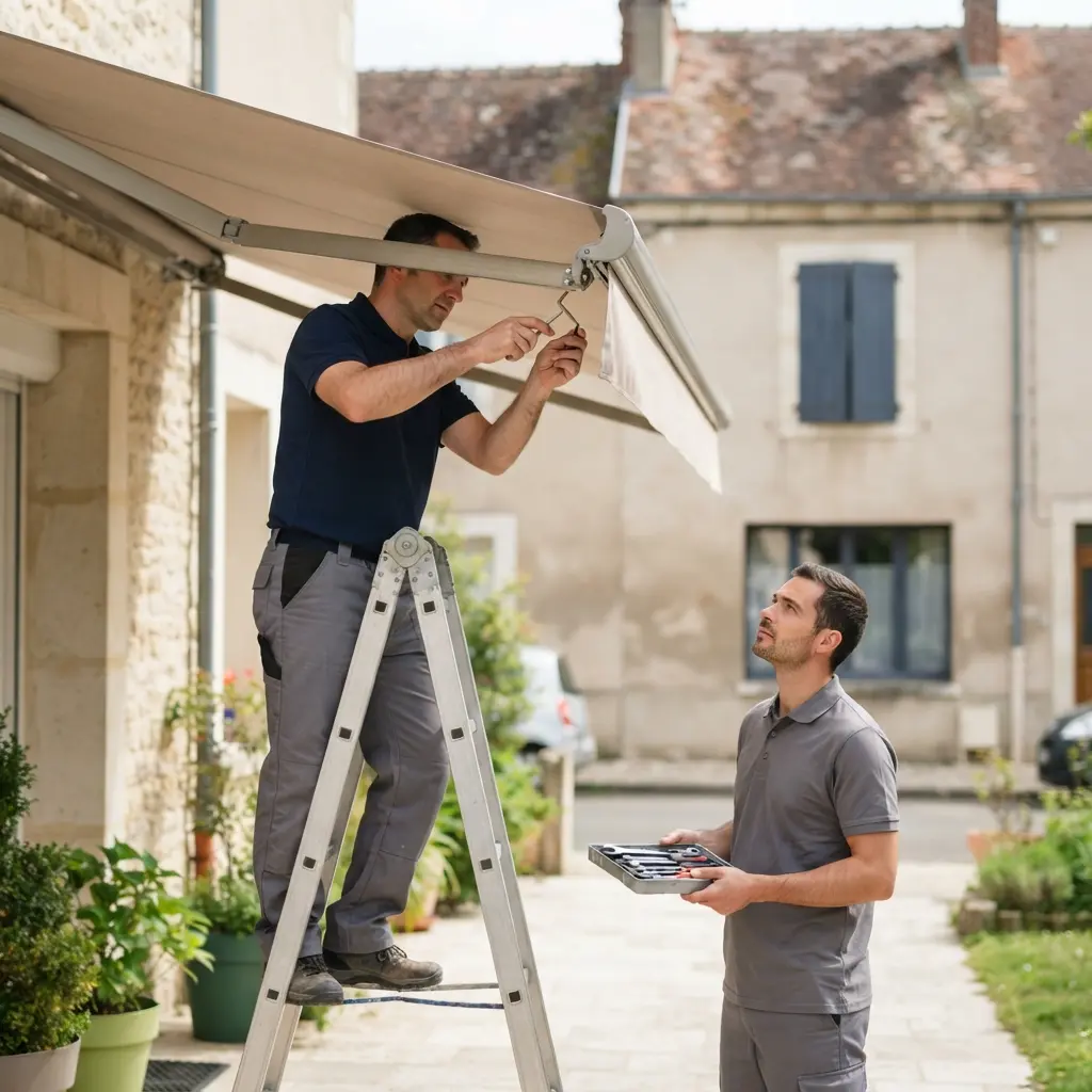 Rassurez‑vous grâce à notre expertise en réparation de store banne