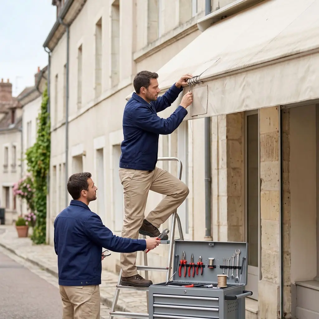 Bons réflexes pour préserver votre store banne à Moret-Loing-et-Orvanne