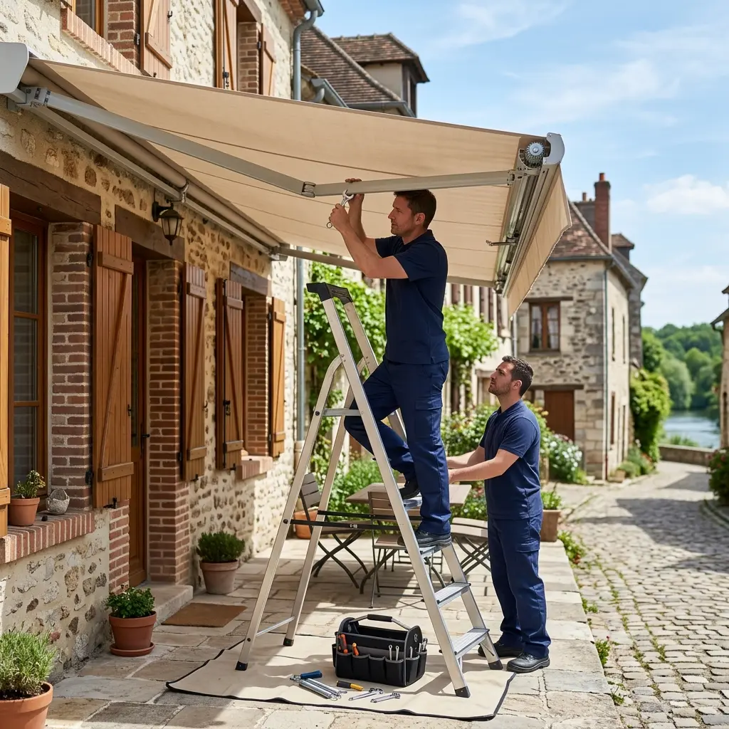 Pourquoi choisir notre service de réparation store banne à Moret-Loing-et-Orvanne