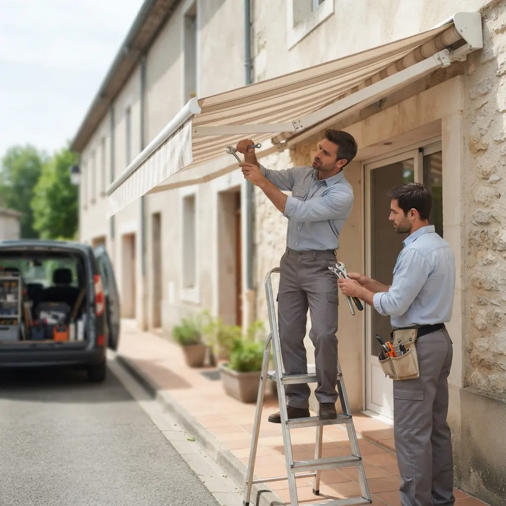 Pourquoi choisir notre service de réparation store banne à Villeparisis