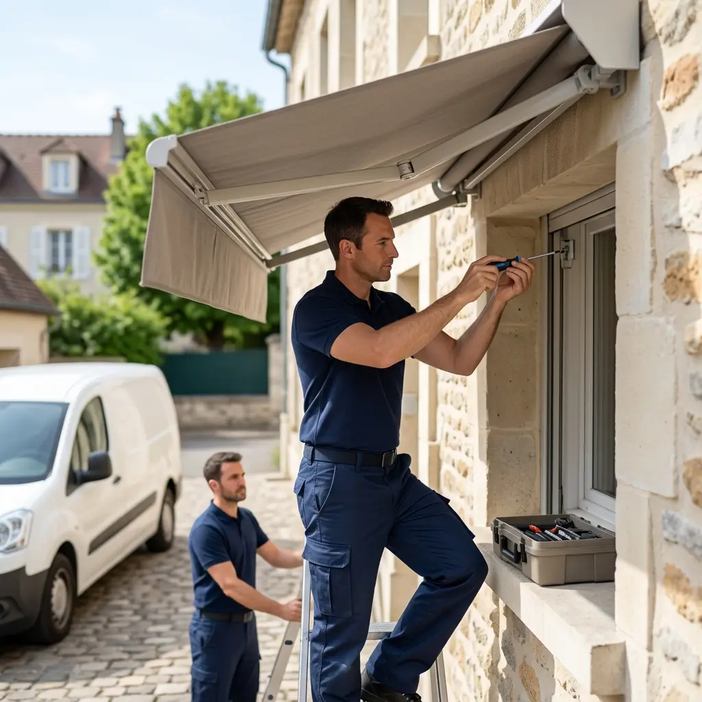 Bons réflexes pour votre store banne à Fontainebleau