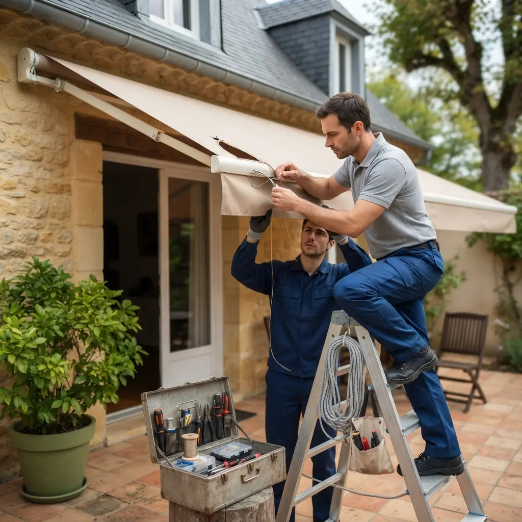 Pourquoi choisir notre service de réparation store banne à Combs‑la‑Ville ?