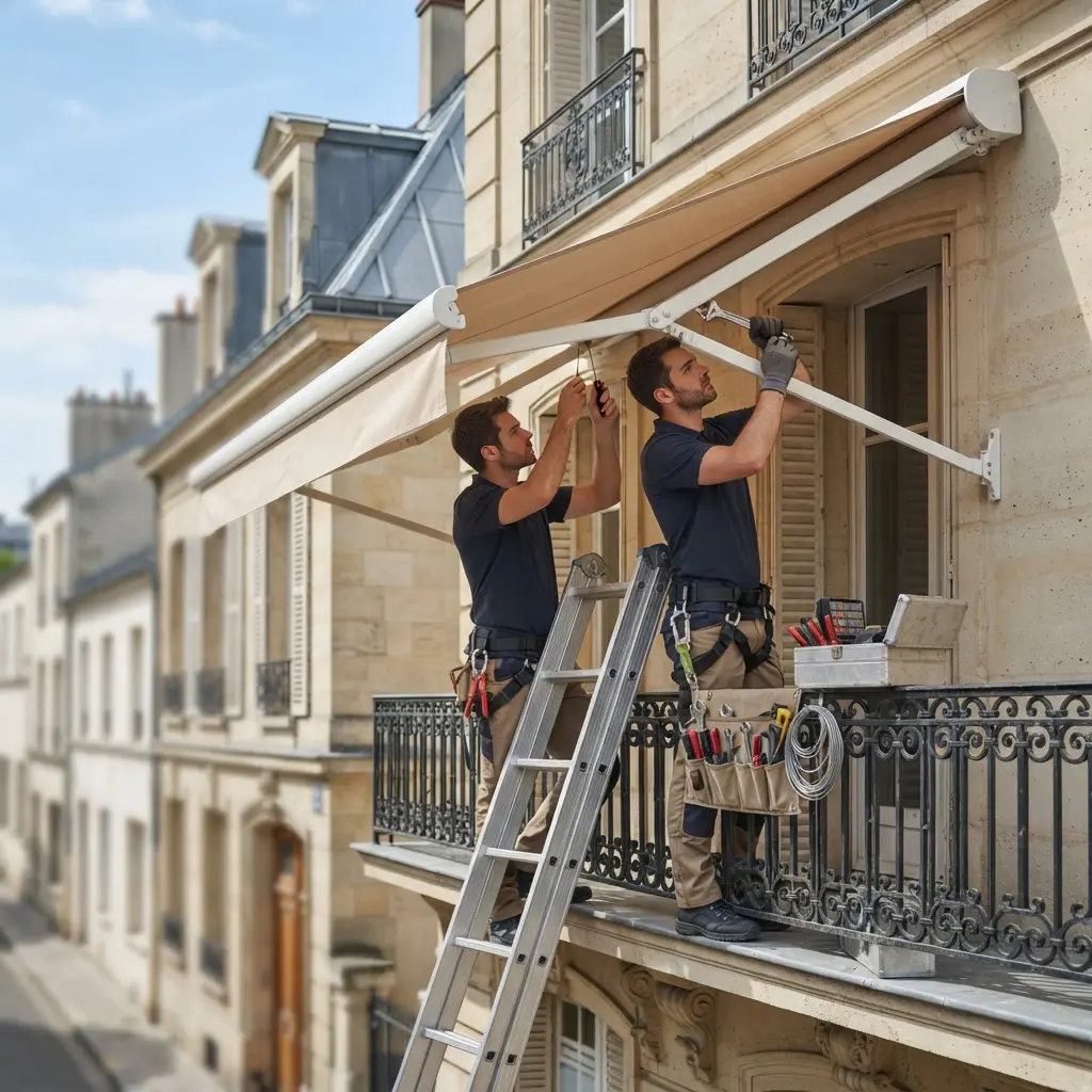 Notre approche de réparation store banne à Versailles