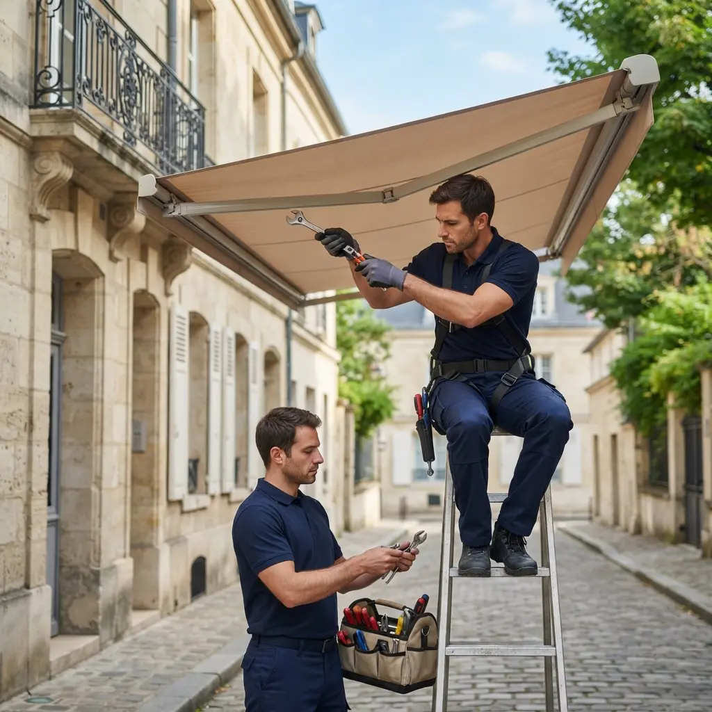 Pourquoi nous choisir pour une réparation store banne à Versailles