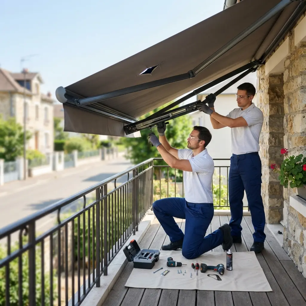Comment se déroule l'intervention à Viroflay pour votre store banne ?