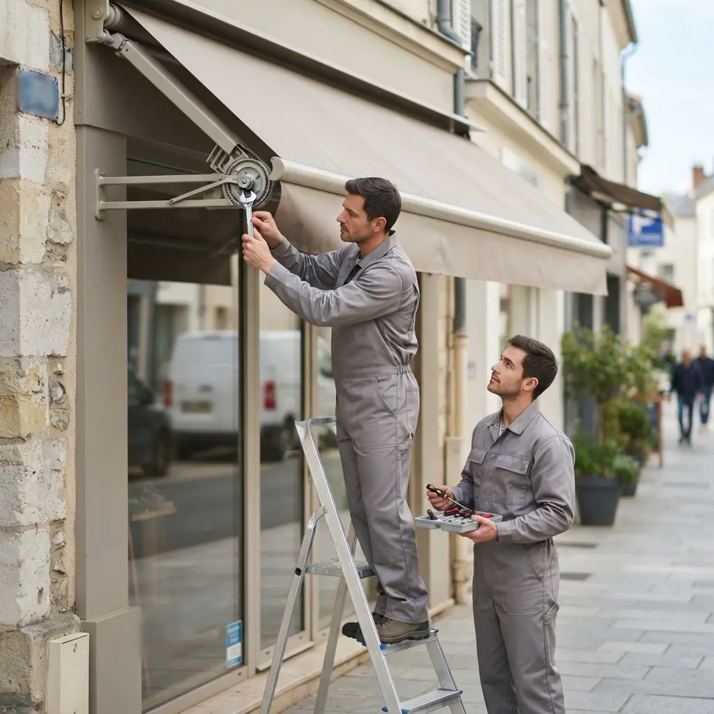 Notre façon d’intervenir sur store banne