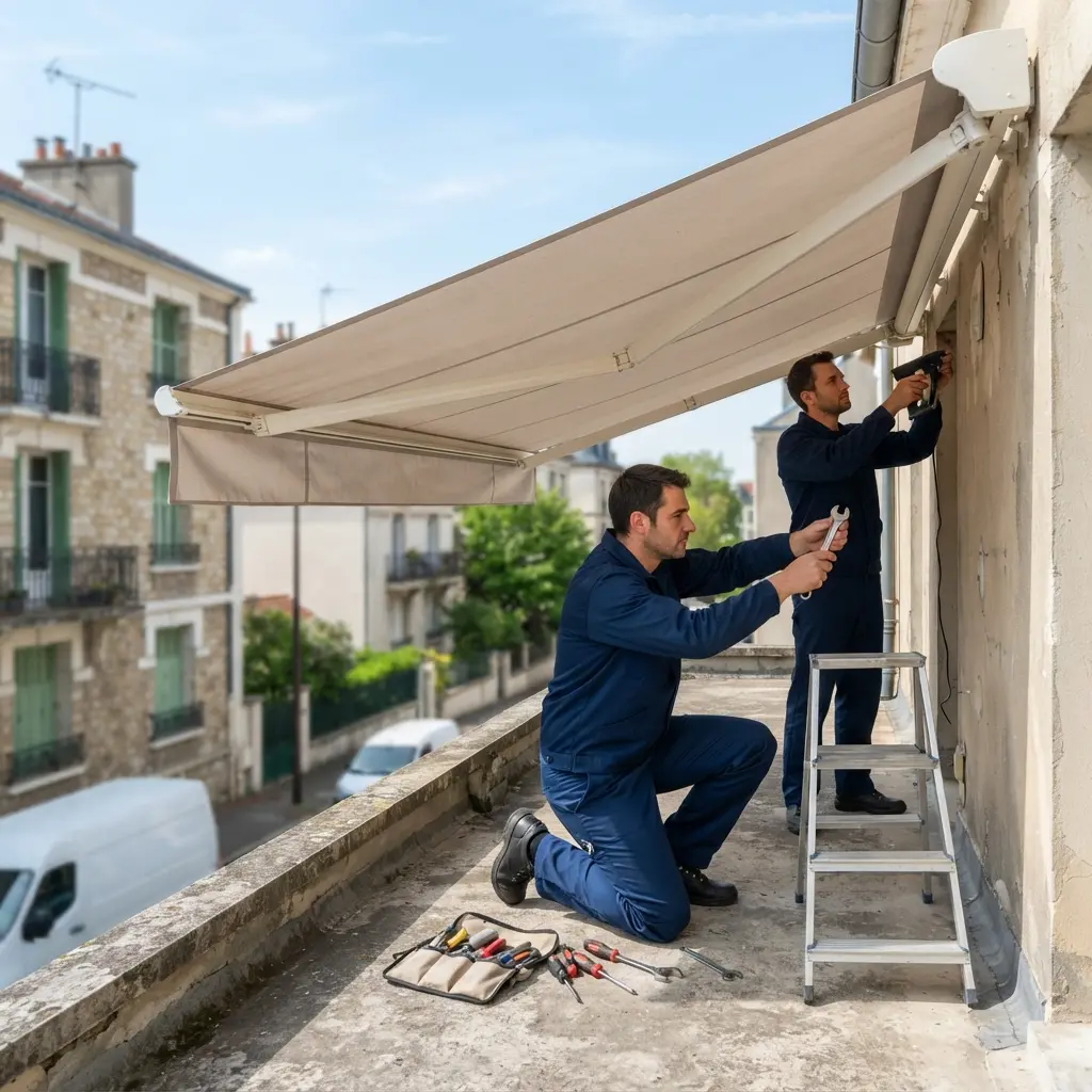 Notre approche technique pour réparer votre store banne