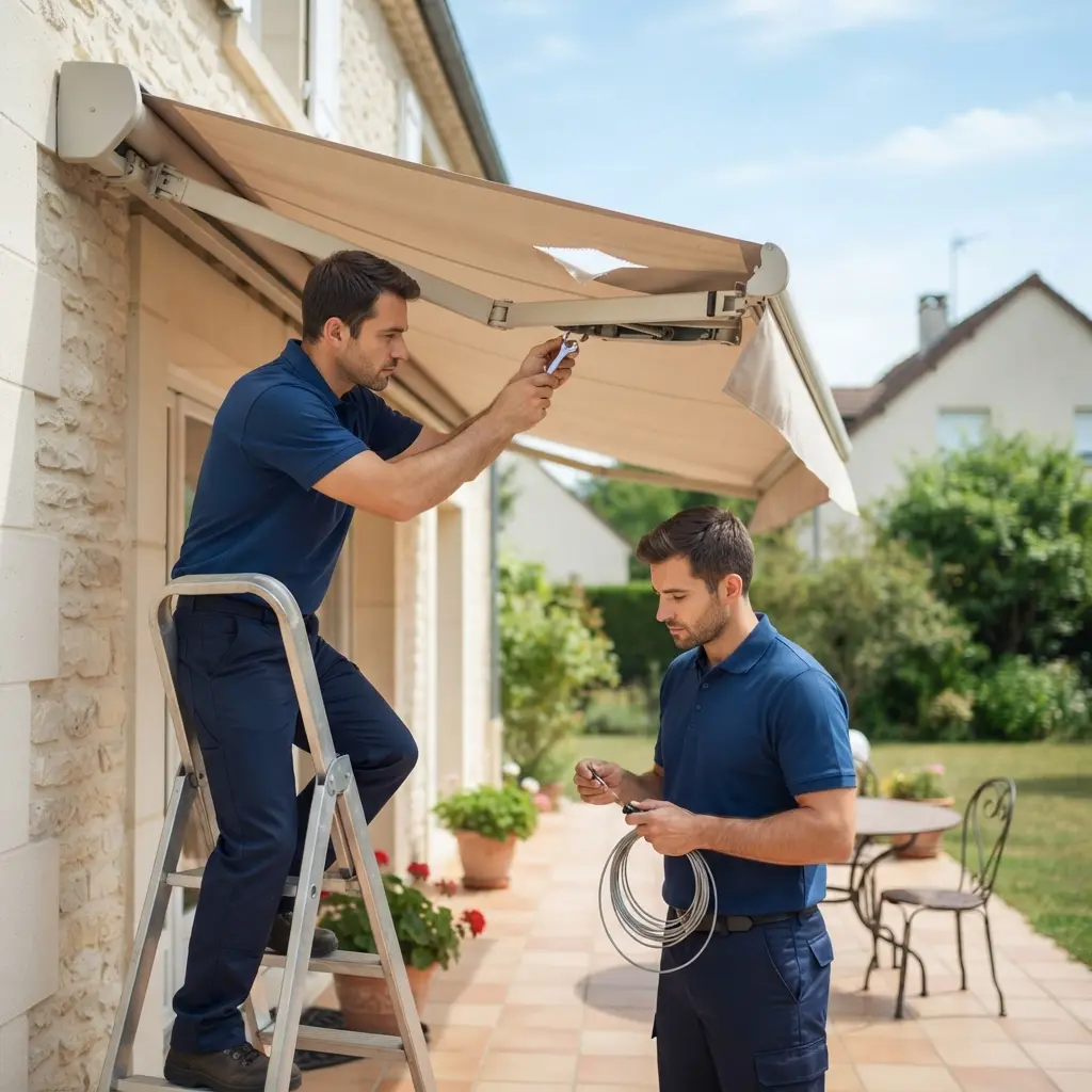 Votre store banne mérite une réparation fiable