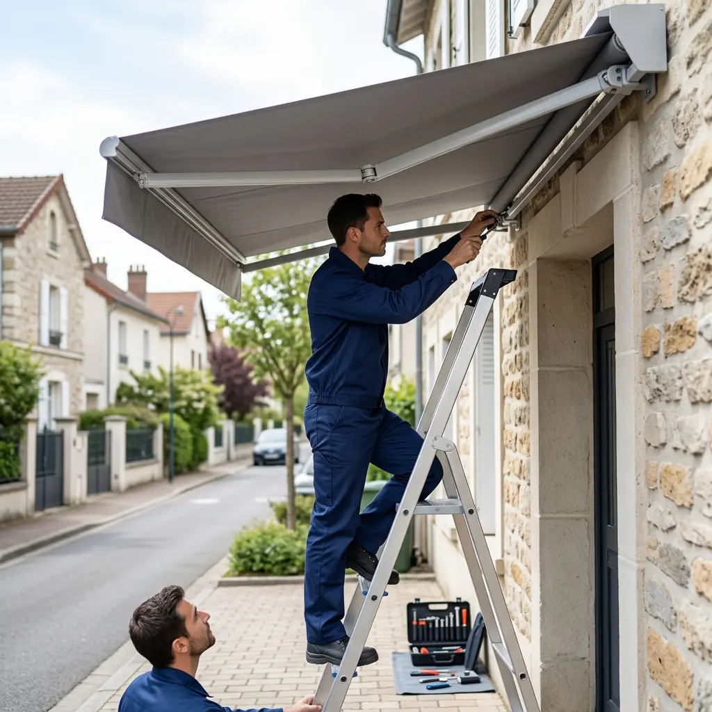 Votre store banne réparé, votre tranquillité assurée