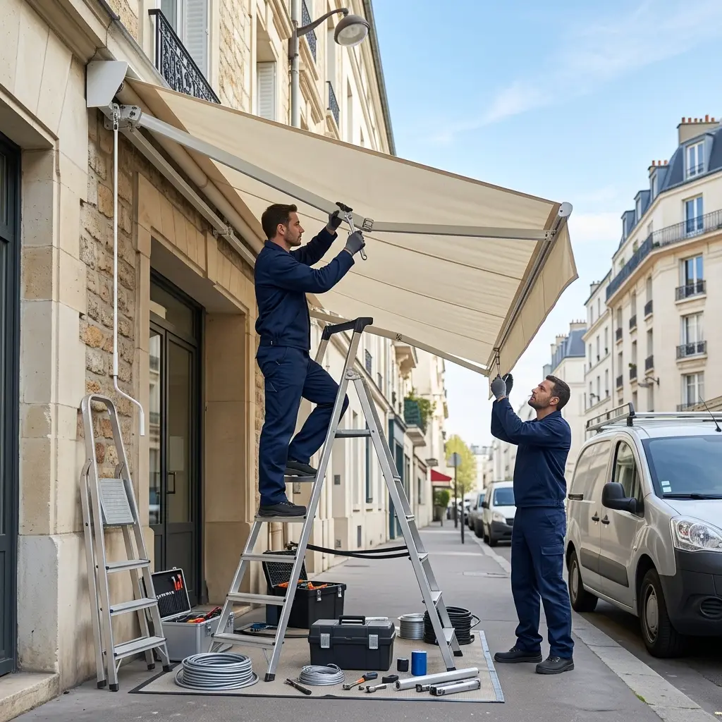 Notre approche pour réparer votre store banne à Clichy