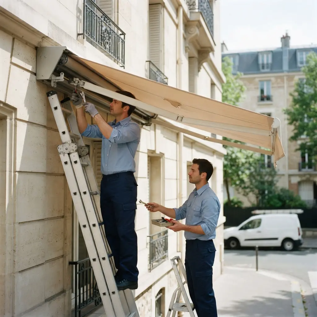 Vous avez réparé votre store banne à Vanves