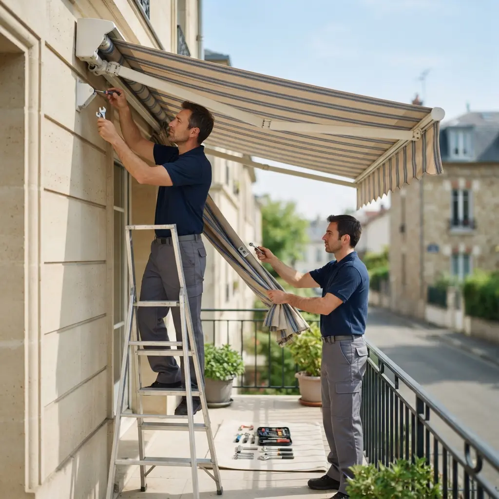 Pourquoi choisir notre service de réparation store banne à Sceaux