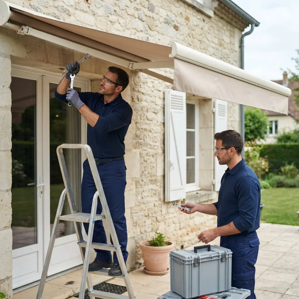 Service de réparation de store banne qualité à Chaville