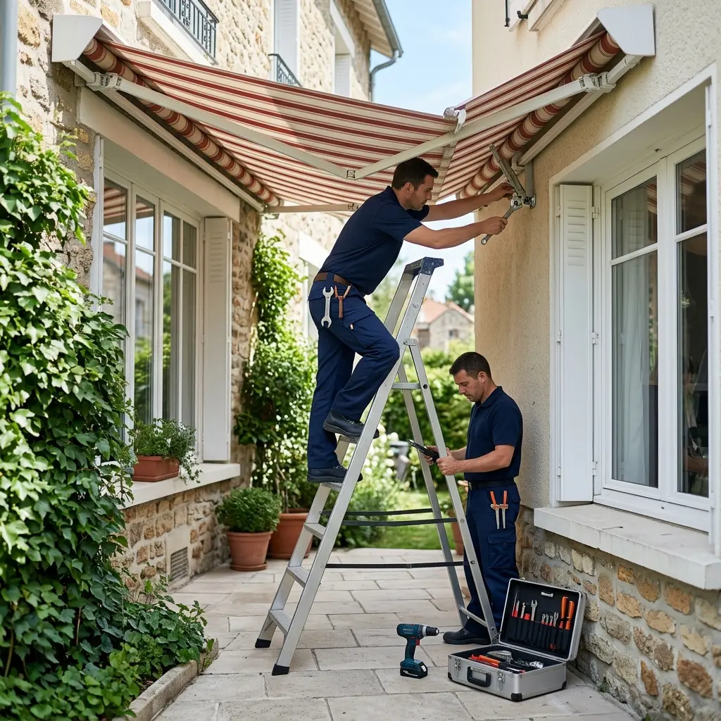 Bonnes pratiques à Garches pour protéger votre store banne