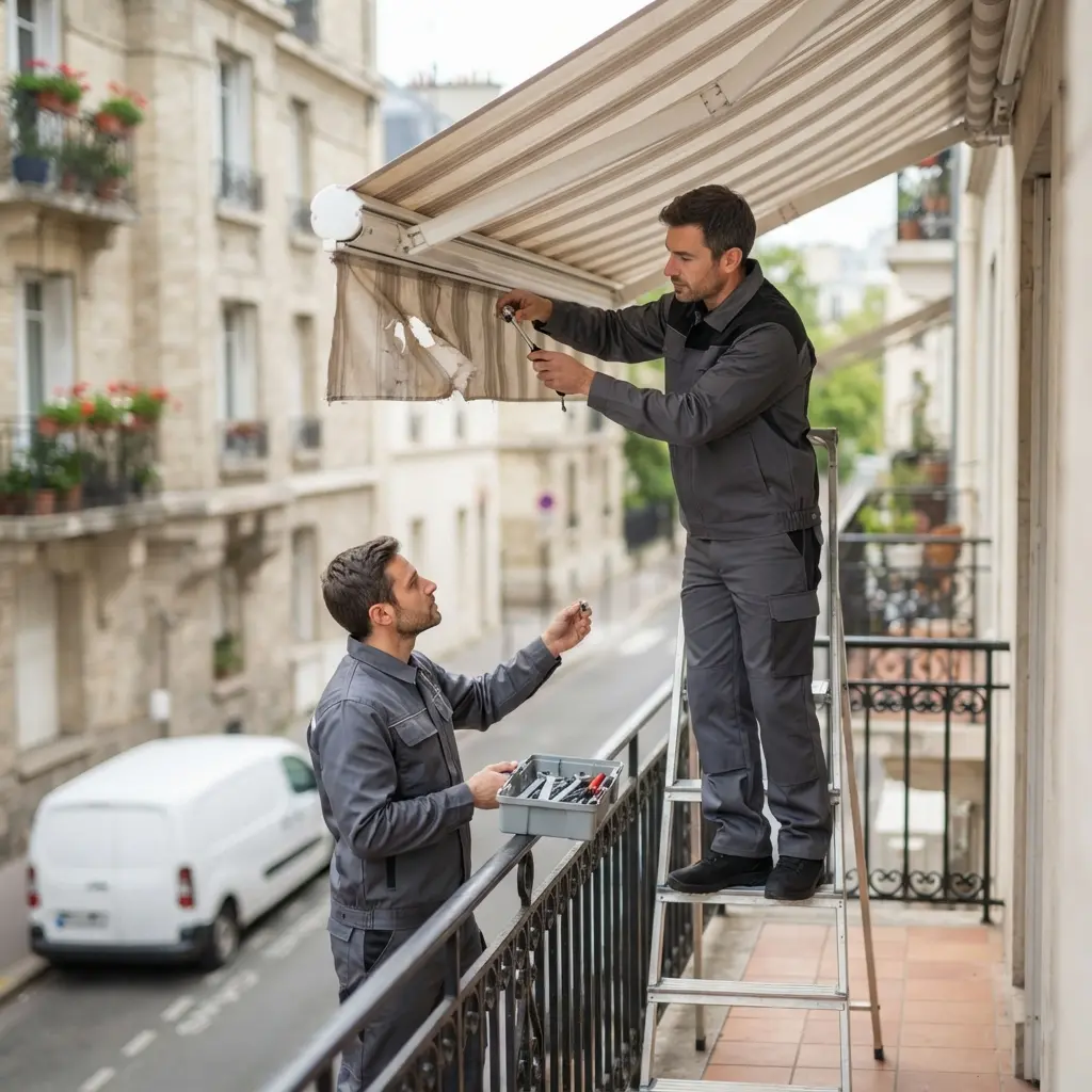 Besoin d’une réparation store banne rapide à Villeneuve-la-Garenne ?