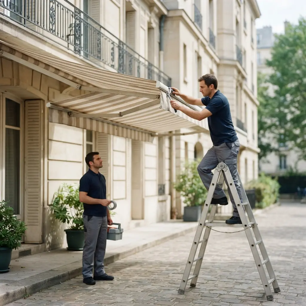 Pourquoi choisir notre service de réparation store banne à Courbevoie ?