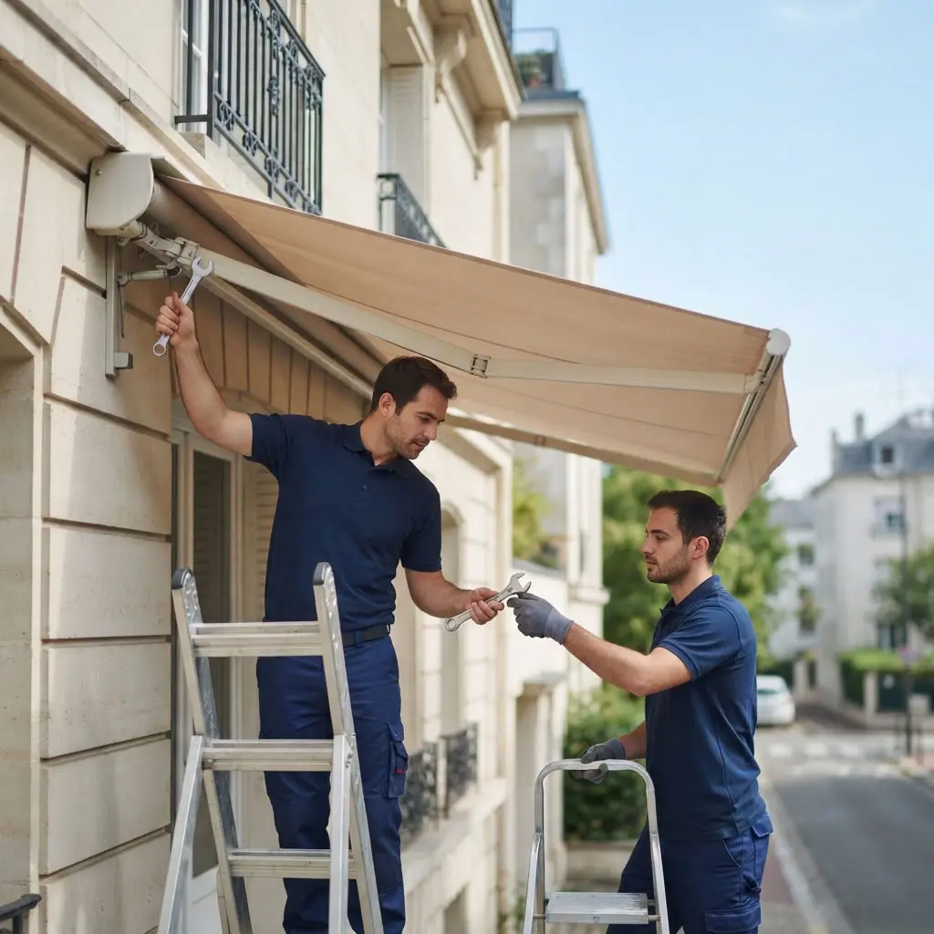 Comment se déroule l’intervention à Colombes pour votre store banne ?